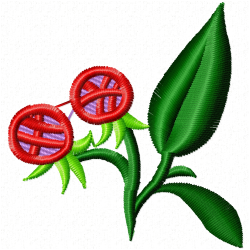 Flowers Embroidery Design 8 Flowers Embroidery Design 8